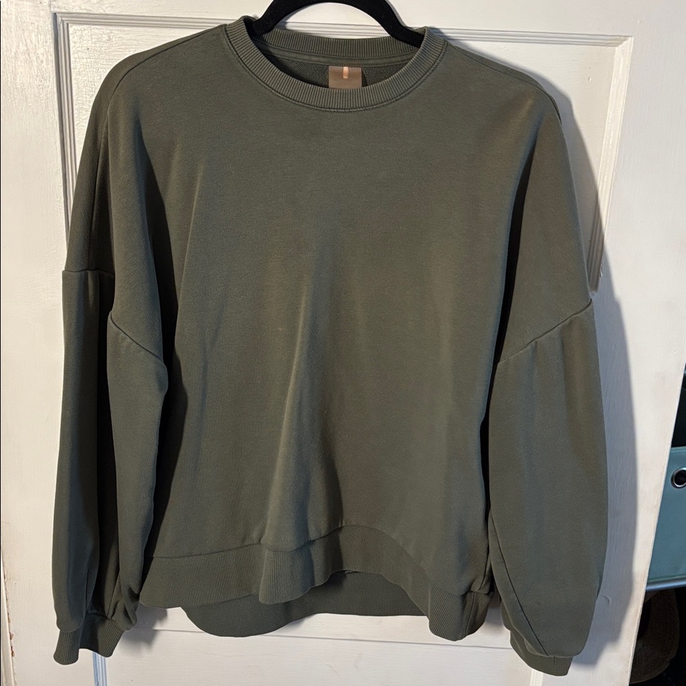 Calia crewneck green